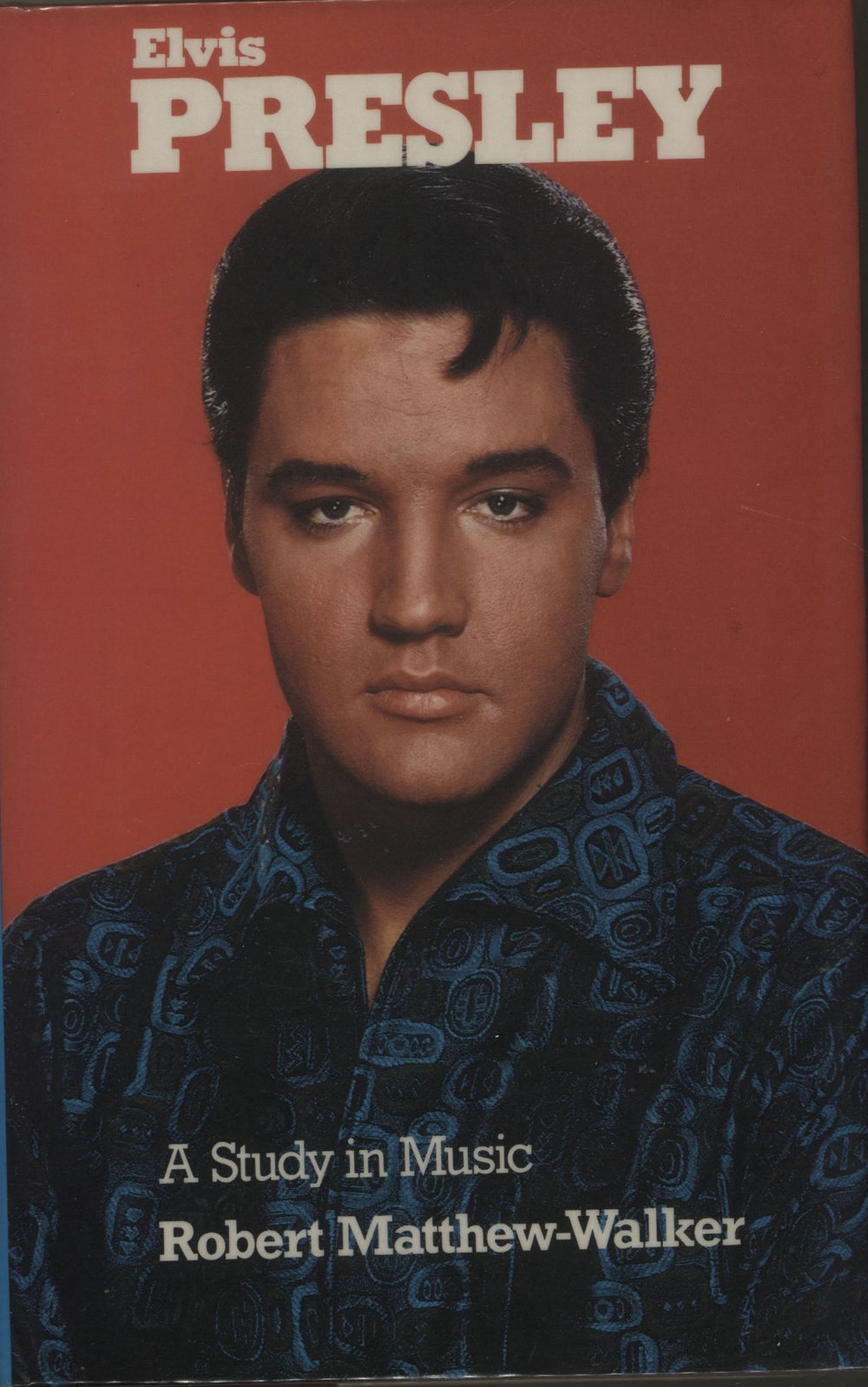 Elvis Presley A Study In Music UK book ISBN0859361624