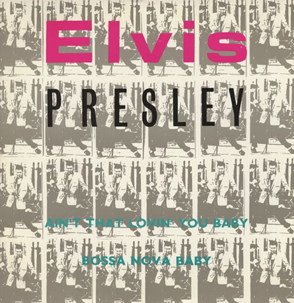 Elvis Presley Ain't That Lovin' You Baby UK 12" vinyl single (12 inch record / Maxi-single) ARONT1