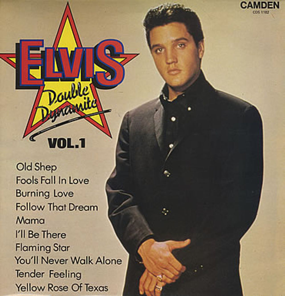 Elvis Presley Double Dynamite - Vol.1 UK vinyl LP album (LP record) CDS1182