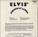 Elvis Presley Elvis' Christmas Album UK vinyl LP album (LP record)