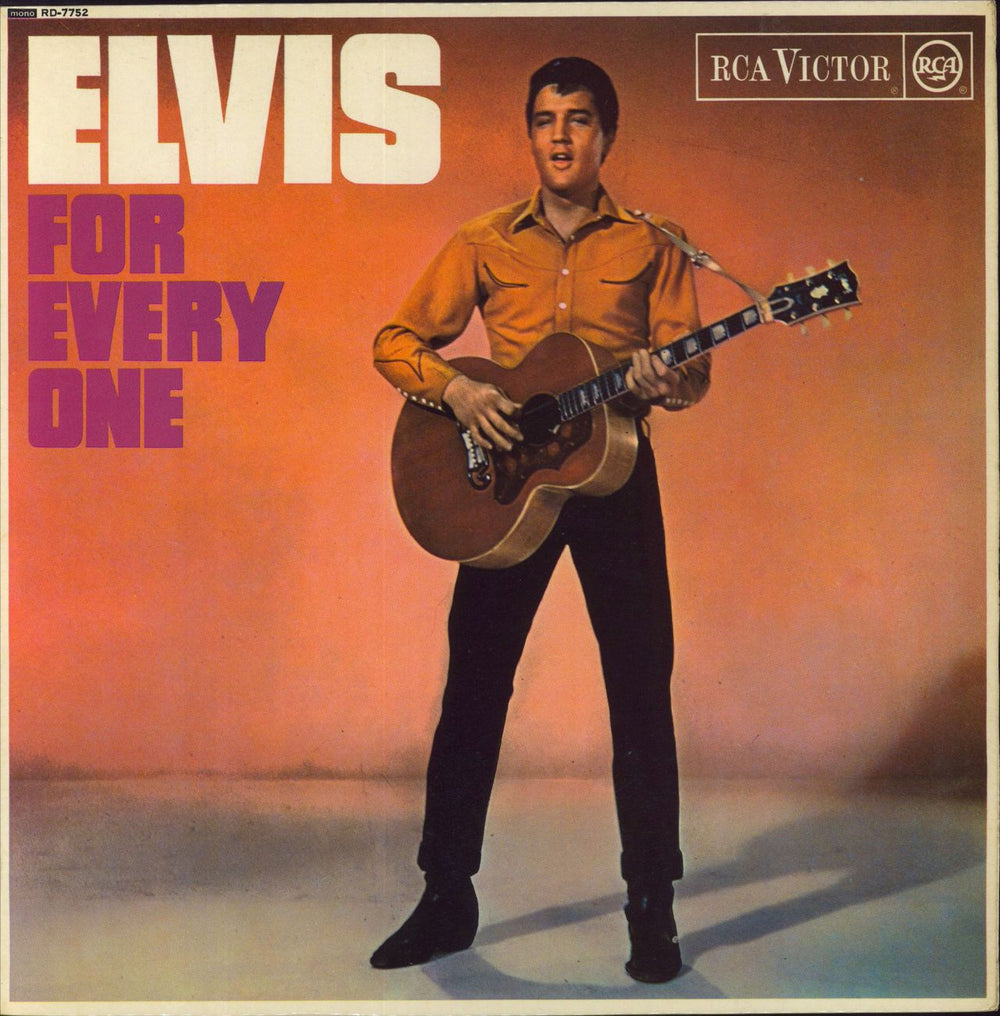 Elvis Presley Elvis For Everyone - Red Spot - EX UK vinyl LP album (LP record) RD-7752