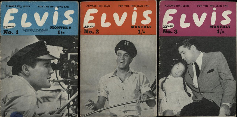 Elvis Presley Elvis Monthly - 4th Year - 12 Issues UK magazine ELVIS MONTHLY
