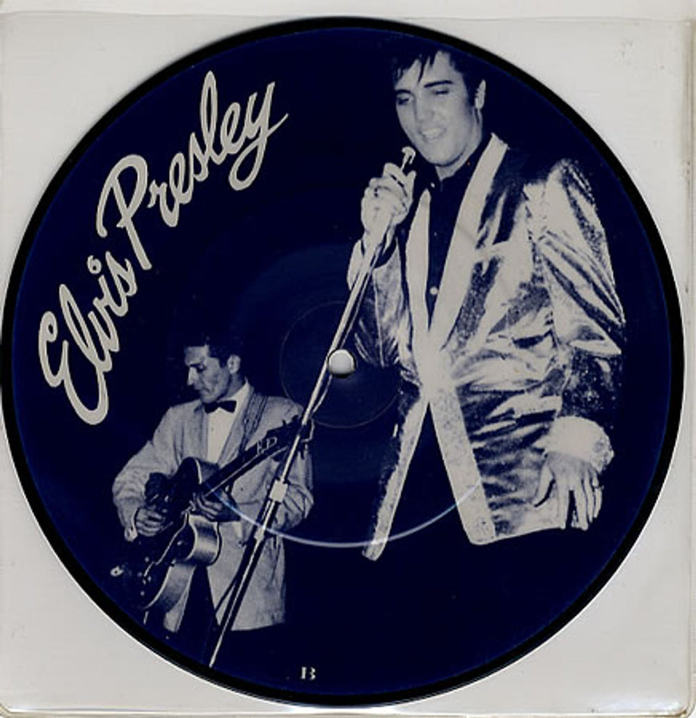 Elvis Presley Elvis Presley Medley UK 7" vinyl picture disc (7 inch picture disc single) NSP71