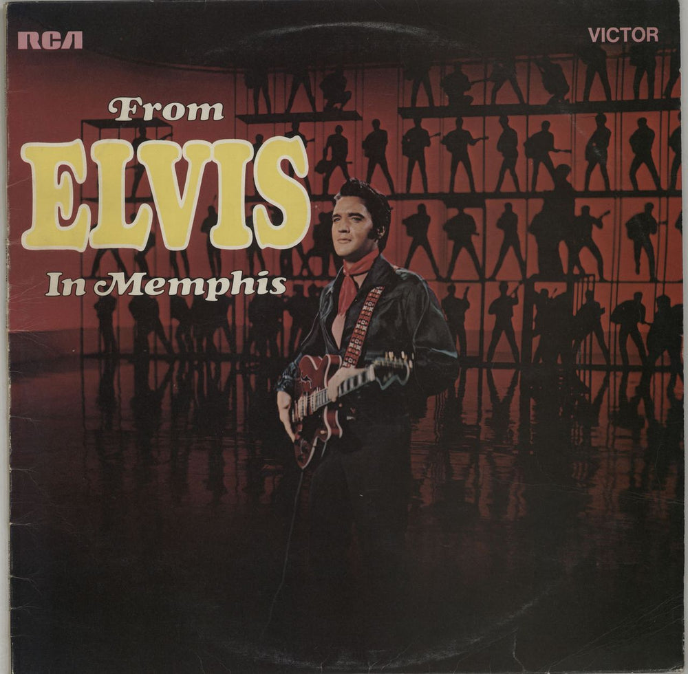 Elvis Presley From Elvis In Memphis - Matte UK vinyl LP album (LP record) SF8029