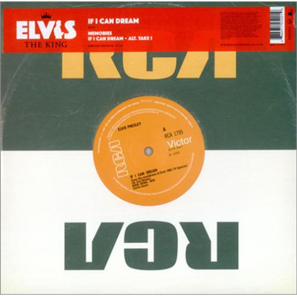 Elvis Presley If I Can Dream UK 10" vinyl single (10 inch record) 88697125201