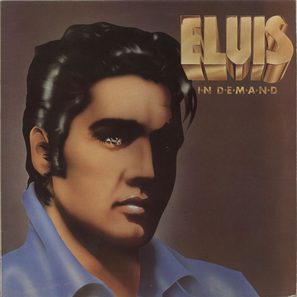 Elvis Presley In Demand - Orange Label UK vinyl LP album (LP record) RCALP3018