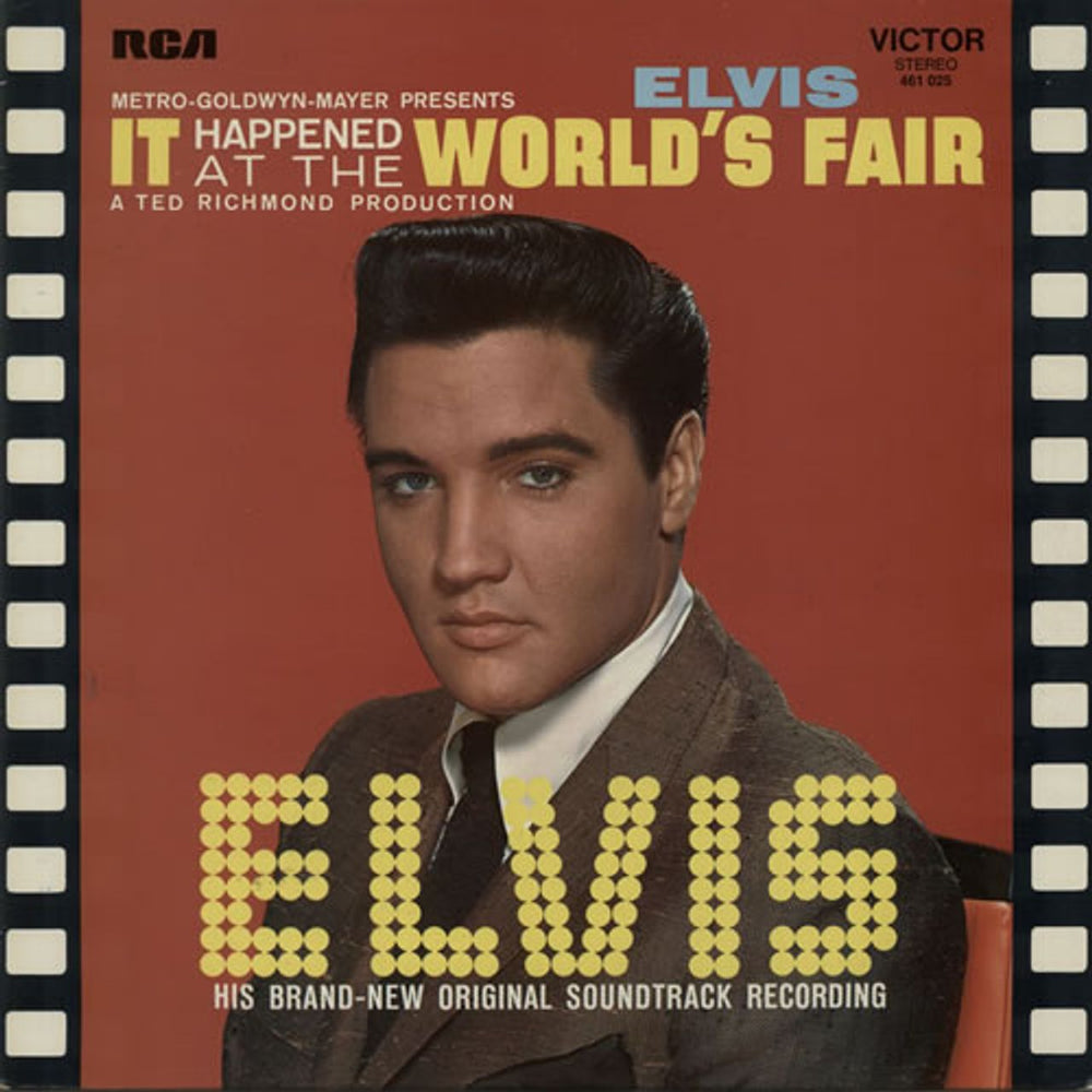 Elvis Presley It Happened At The World's Fair French vinyl LP album (LP record) 461025