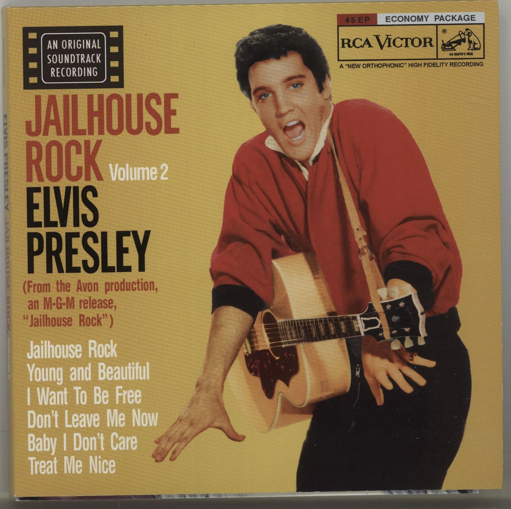 Elvis Presley Jailhouse Rock Volume 2 Danish 2 CD album set (Double CD) 506020-975009