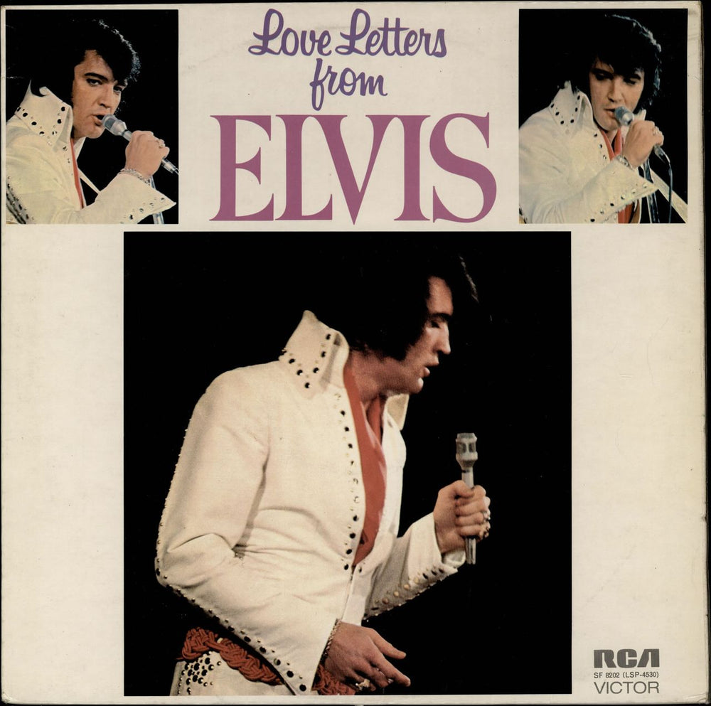 Elvis Presley Love Letters From Elvis UK vinyl LP album (LP record) SF8202