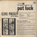 Elvis Presley Pot Luck - 1st - VG UK vinyl LP album (LP record)