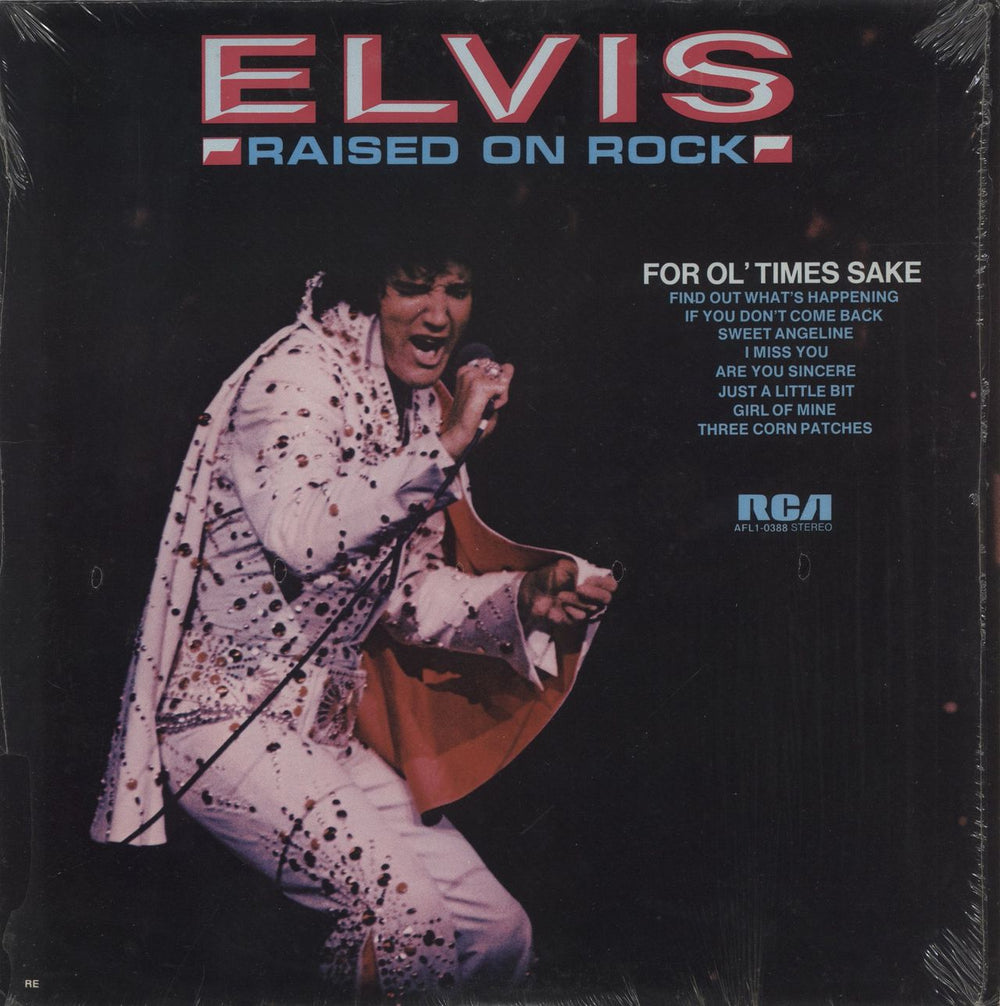 Elvis Presley Raised On Rock US vinyl LP album (LP record) AFL1-0388