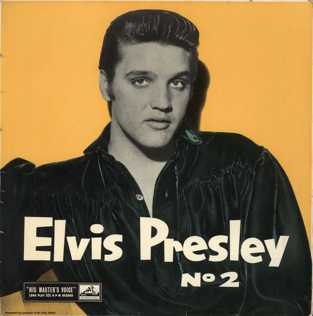 Elvis Presley Rock 'n' Roll No. 2 - VG UK vinyl LP album (LP record) CLP1105