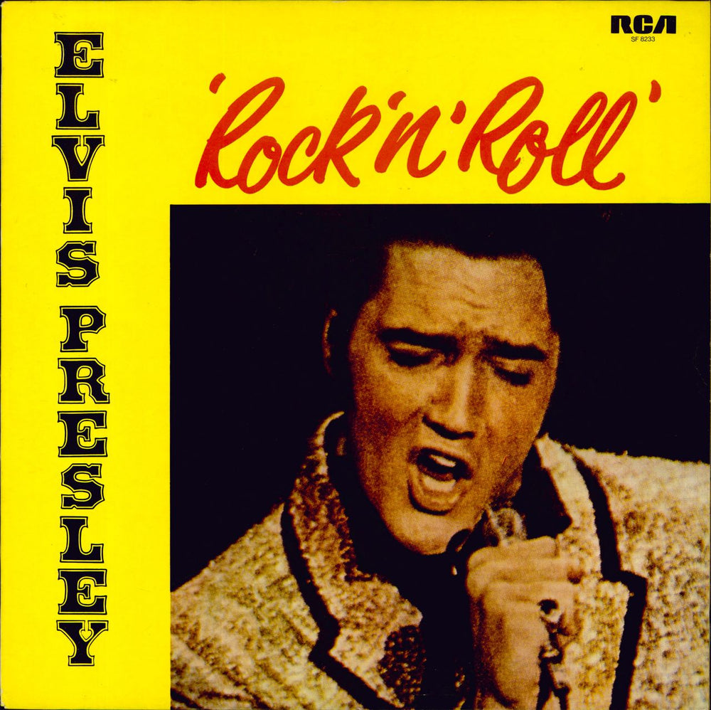 Elvis Presley Rock 'n' Roll UK vinyl LP album (LP record) INTS5148