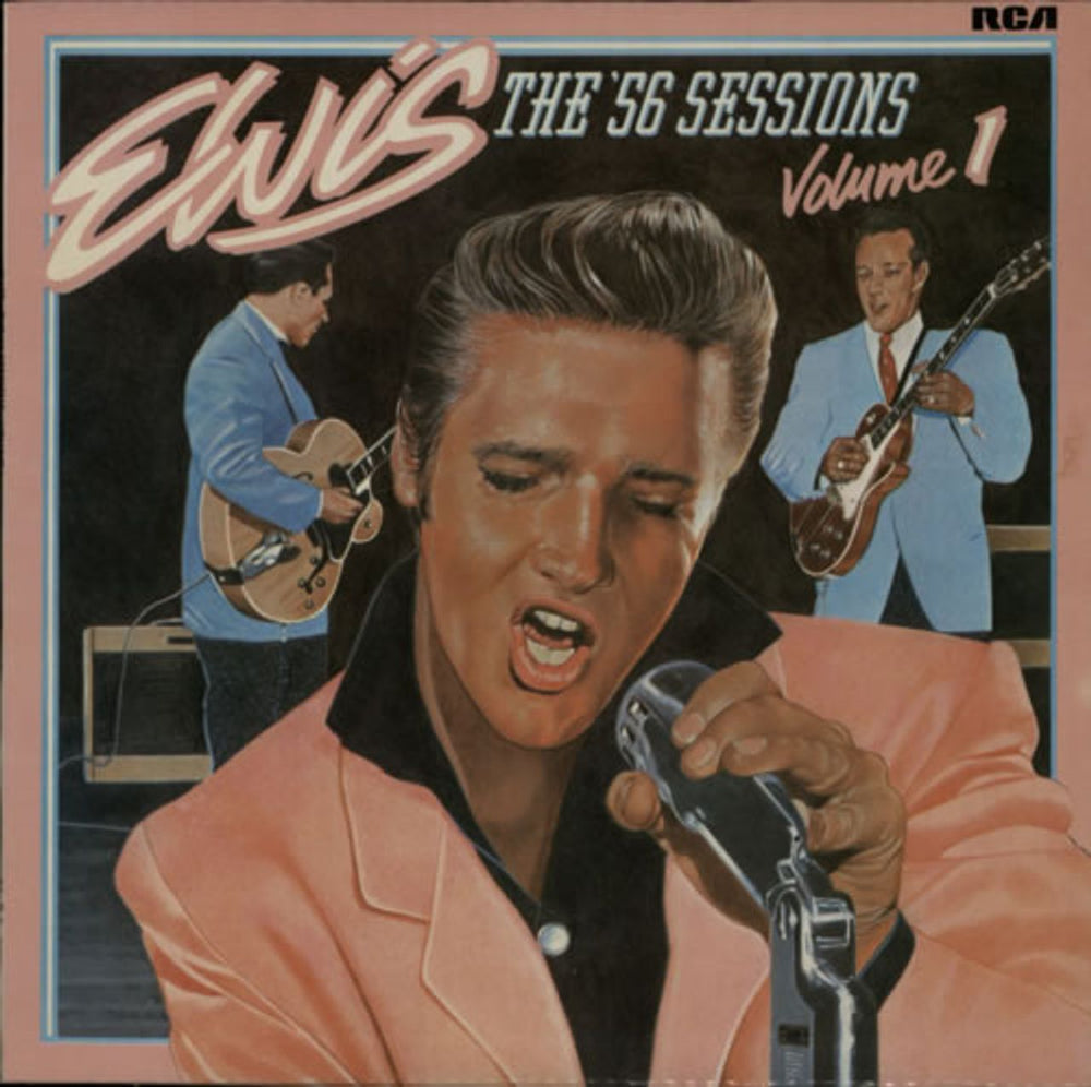 Elvis Presley The '56 Sessions Volume 1 UK vinyl LP album (LP record) PL42101