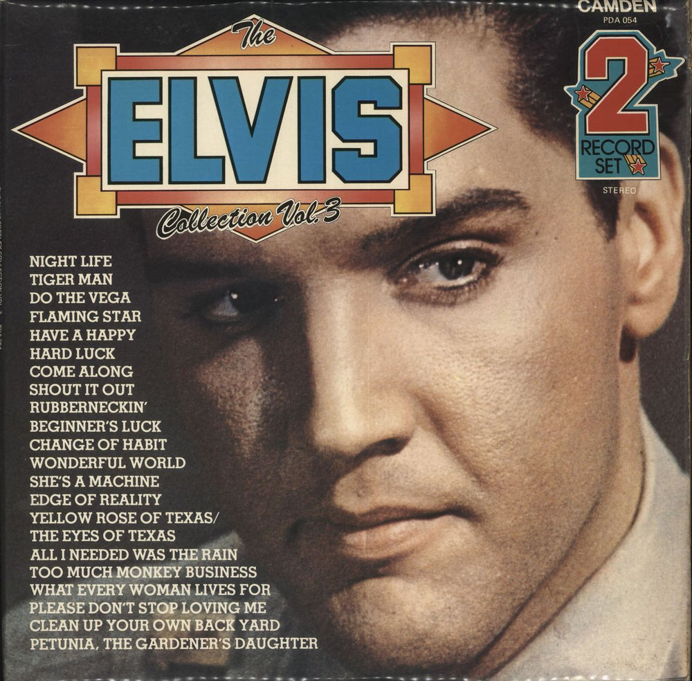 Elvis Presley The Elvis Presley Collection Vol. 3 UK 2-LP vinyl record set (Double LP Album) PDA054