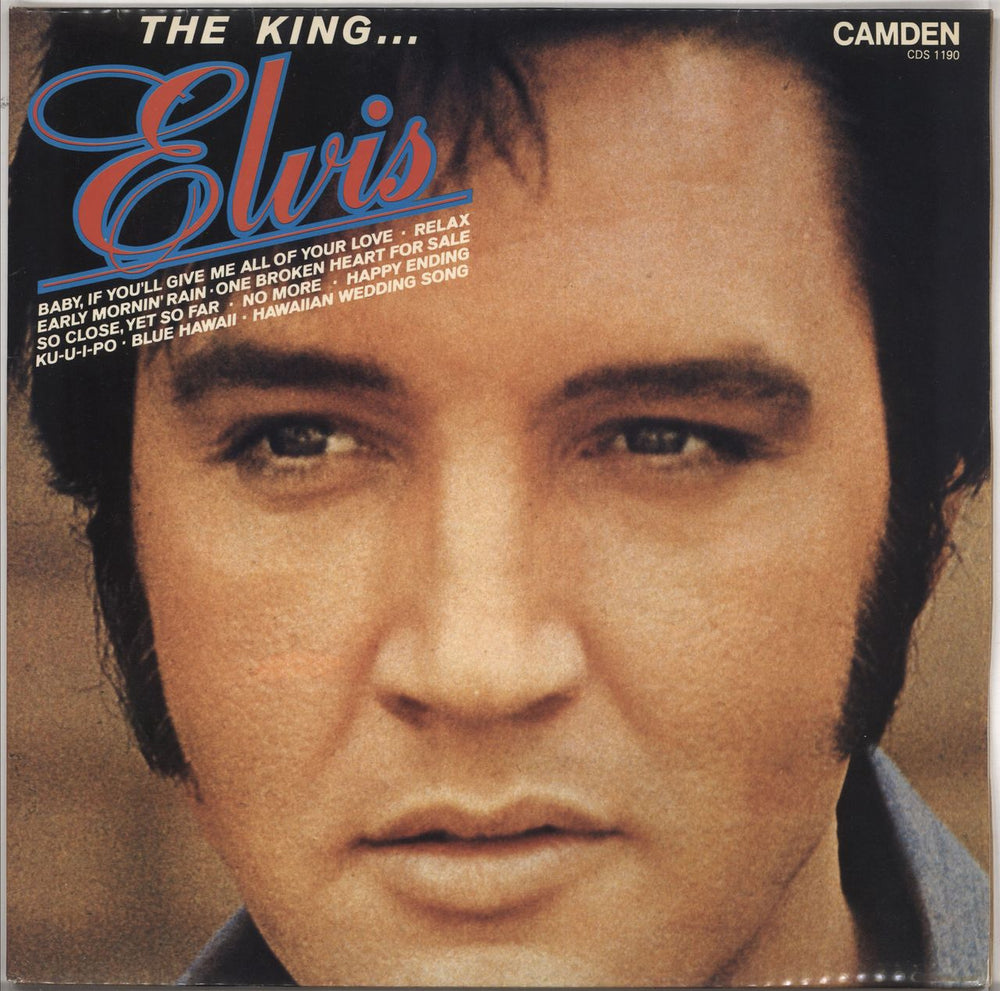 Elvis Presley The King... UK vinyl LP album (LP record) CDS1190