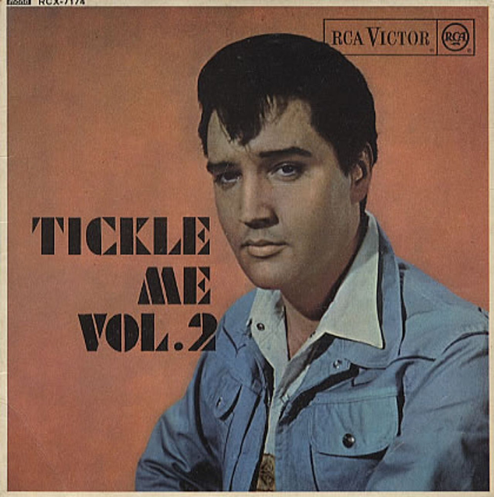 Elvis Presley Tickle Me Vol.2 EP UK 7" vinyl single (7 inch record / 45) RCX-7174