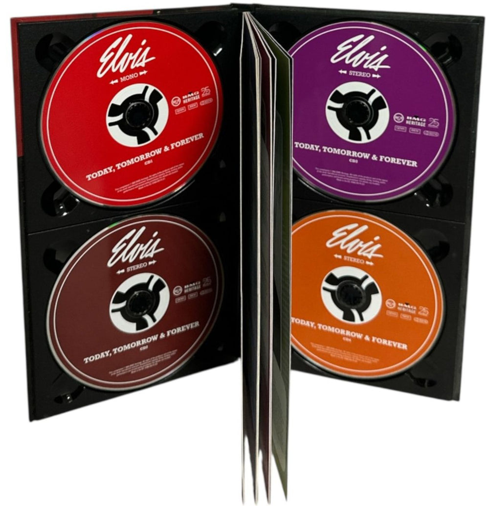 Elvis Presley Today, Tomorrow & Forever UK 4-CD album set ELV4CTO214780