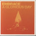 Embrace A Glorious Day UK Promo CD single (CD5 / 5") GLORIOUS1