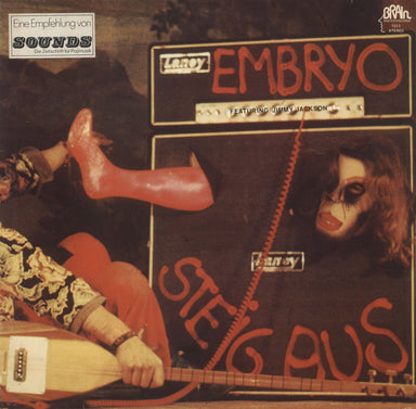 Embryo Steig Aus - Eine Empfehlung von Sounds German vinyl LP album (LP record) 1023