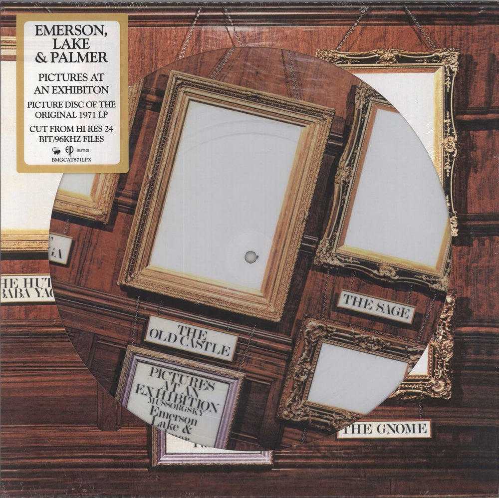 Emerson Lake & Palmer Pictures At An Exhibition - RSD24 - Sealed UK picture disc LP (vinyl picture disc album) BMGCAT871LPX