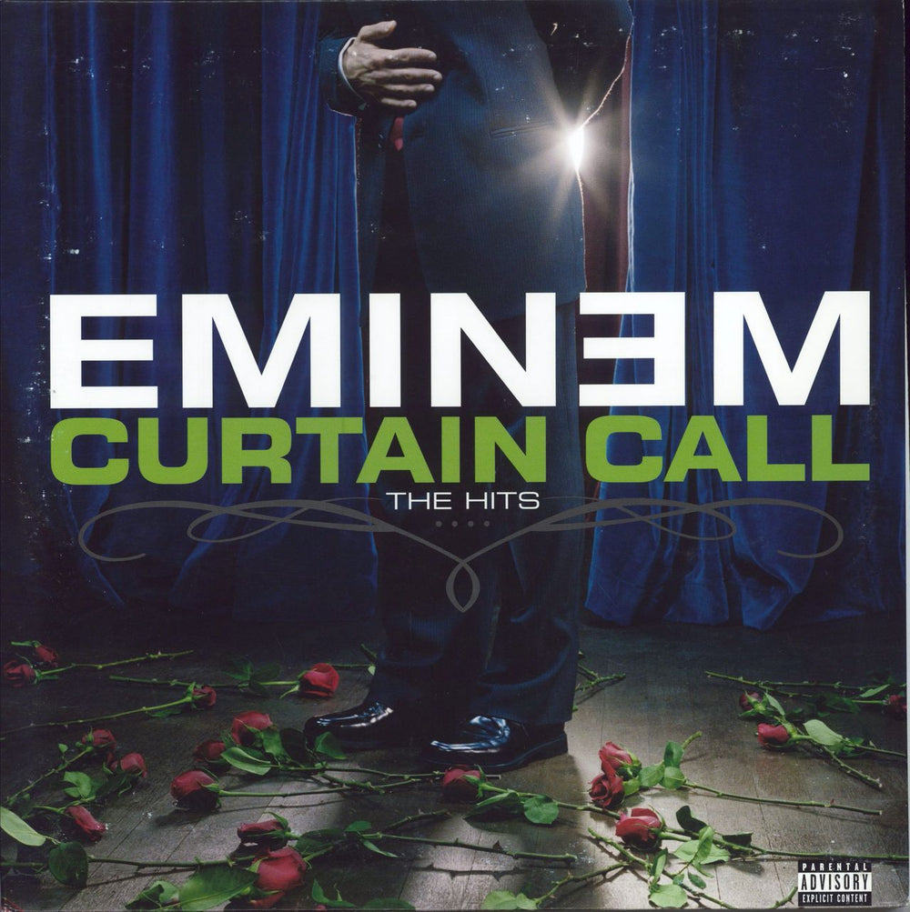 Eminem Curtain Call: The Hits UK 2-LP vinyl record set (Double LP Album) 602498878965