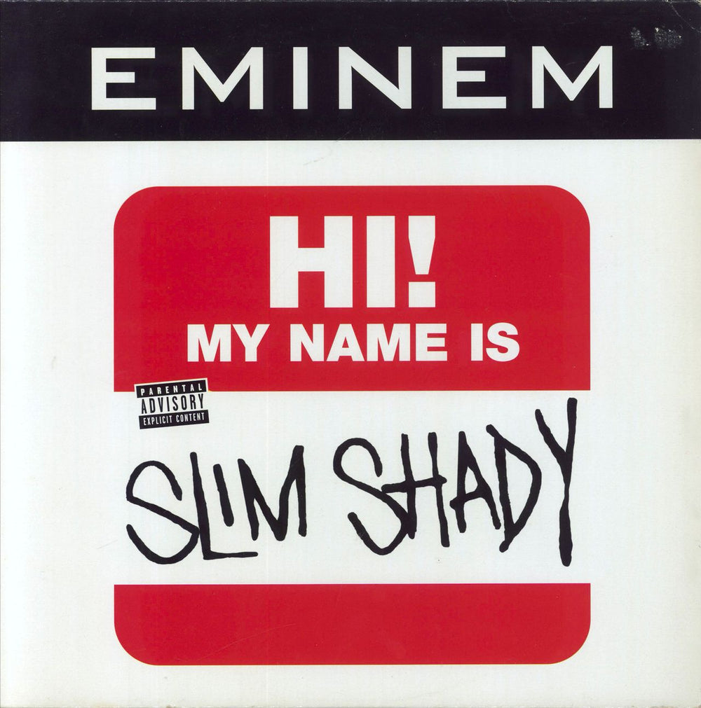 Eminem My Name Is UK 12" vinyl single (12 inch record / Maxi-single) INT 95638