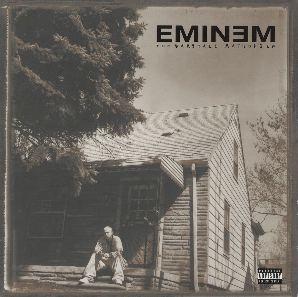 Eminem The Marshall Mathers LP - 180gm UK 2-LP vinyl record set (Double LP Album) 606949062910