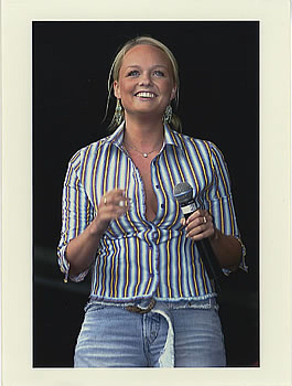 Emma Bunton Derby Day Picnic Show UK photograph PHOTO