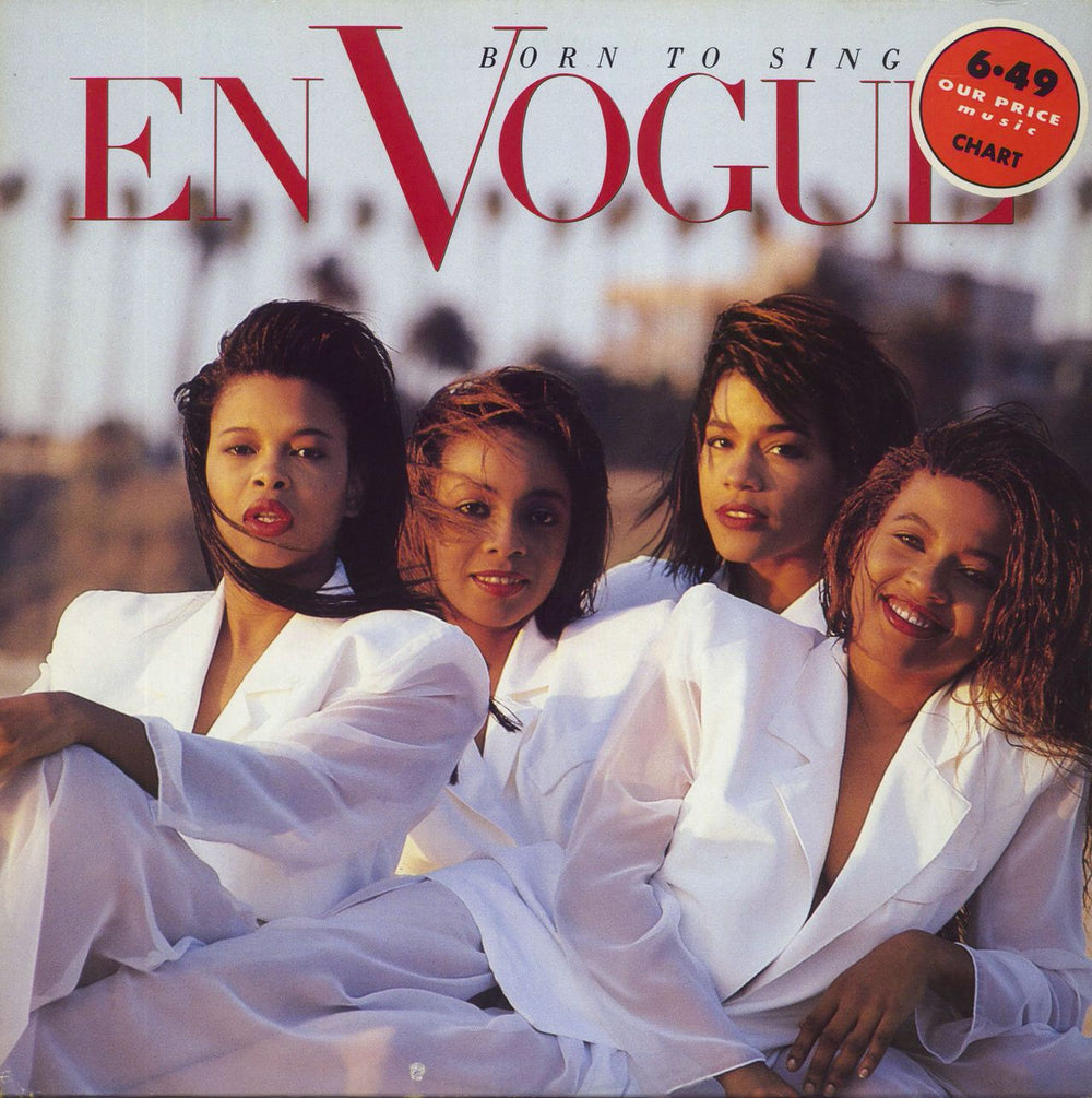 En Vogue Born To Sing - price sticker German vinyl LP album (LP record) 7567-82084-1