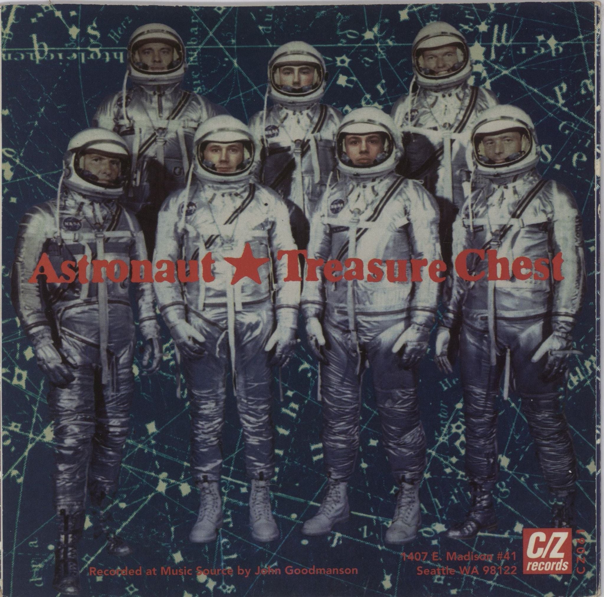 Engine Kid Astronaut US 7\" vinyl single (7 inch record / 45)