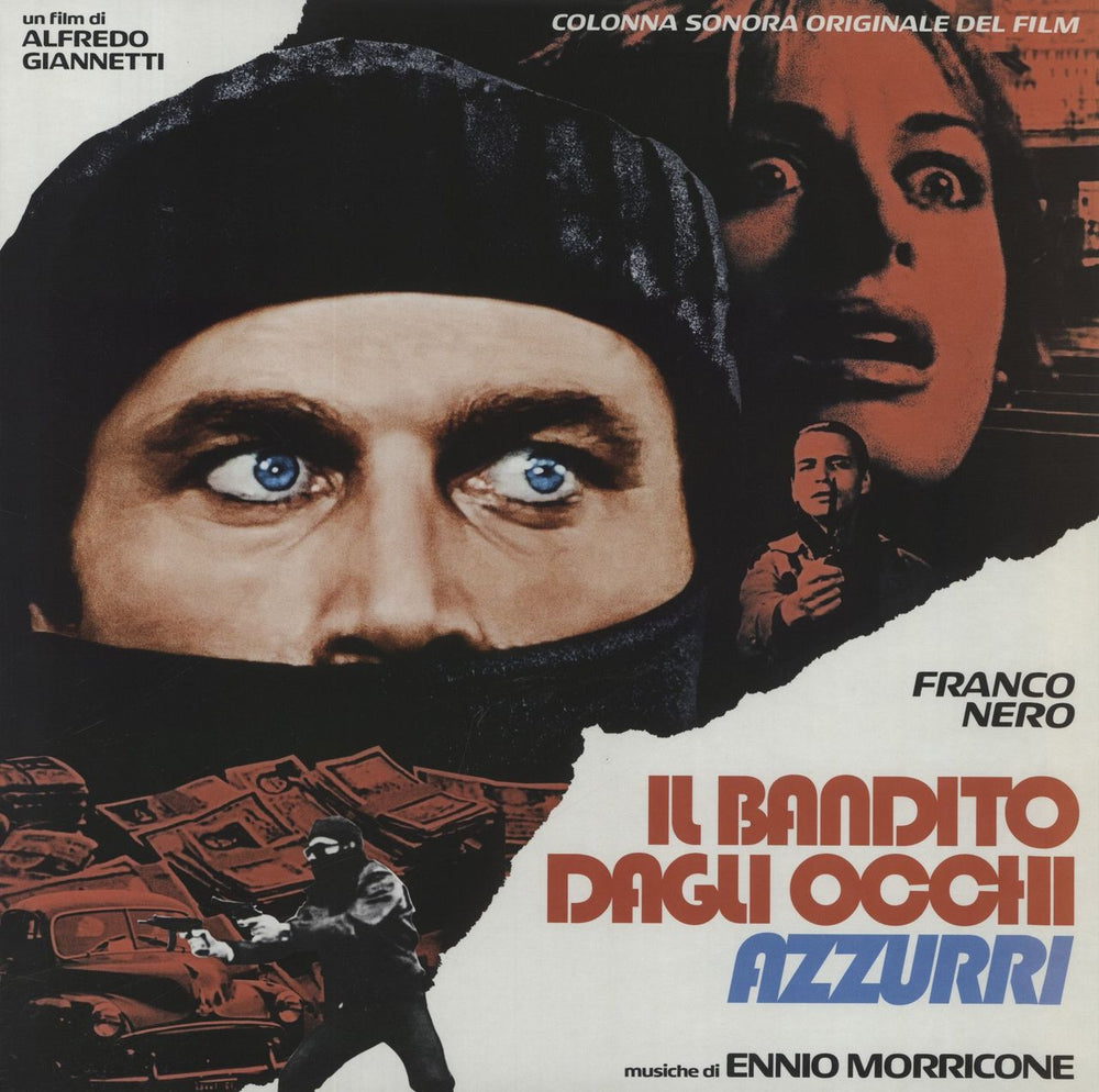 Ennio Morricone (Colonna Sonora Originale Del Film) Il Bandito Dagli Occhi Azzurri German vinyl LP album (LP record) CS005A