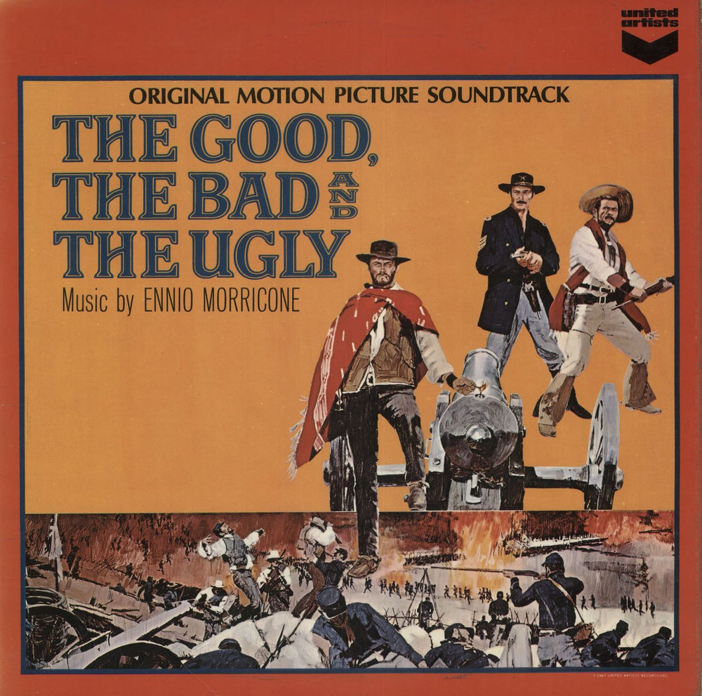 Ennio Morricone The Good The Bad & The Ugly - 1st UK vinyl LP album (LP record) SULP1197