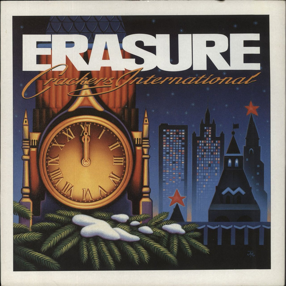 Erasure Crackers International EP UK 12" vinyl single (12 inch record / Maxi-single) 12MUTE93