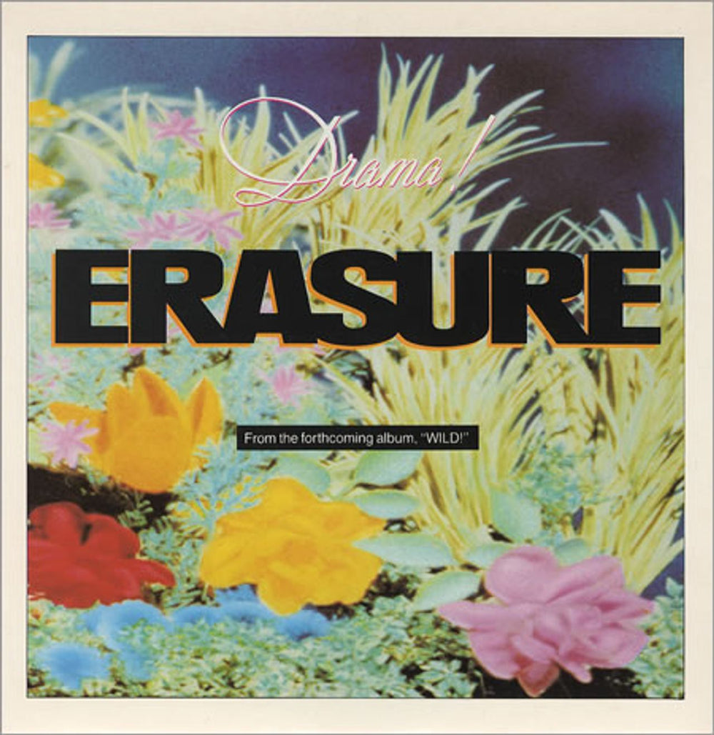 Erasure Drama UK 7" vinyl single (7 inch record / 45) MUTE89