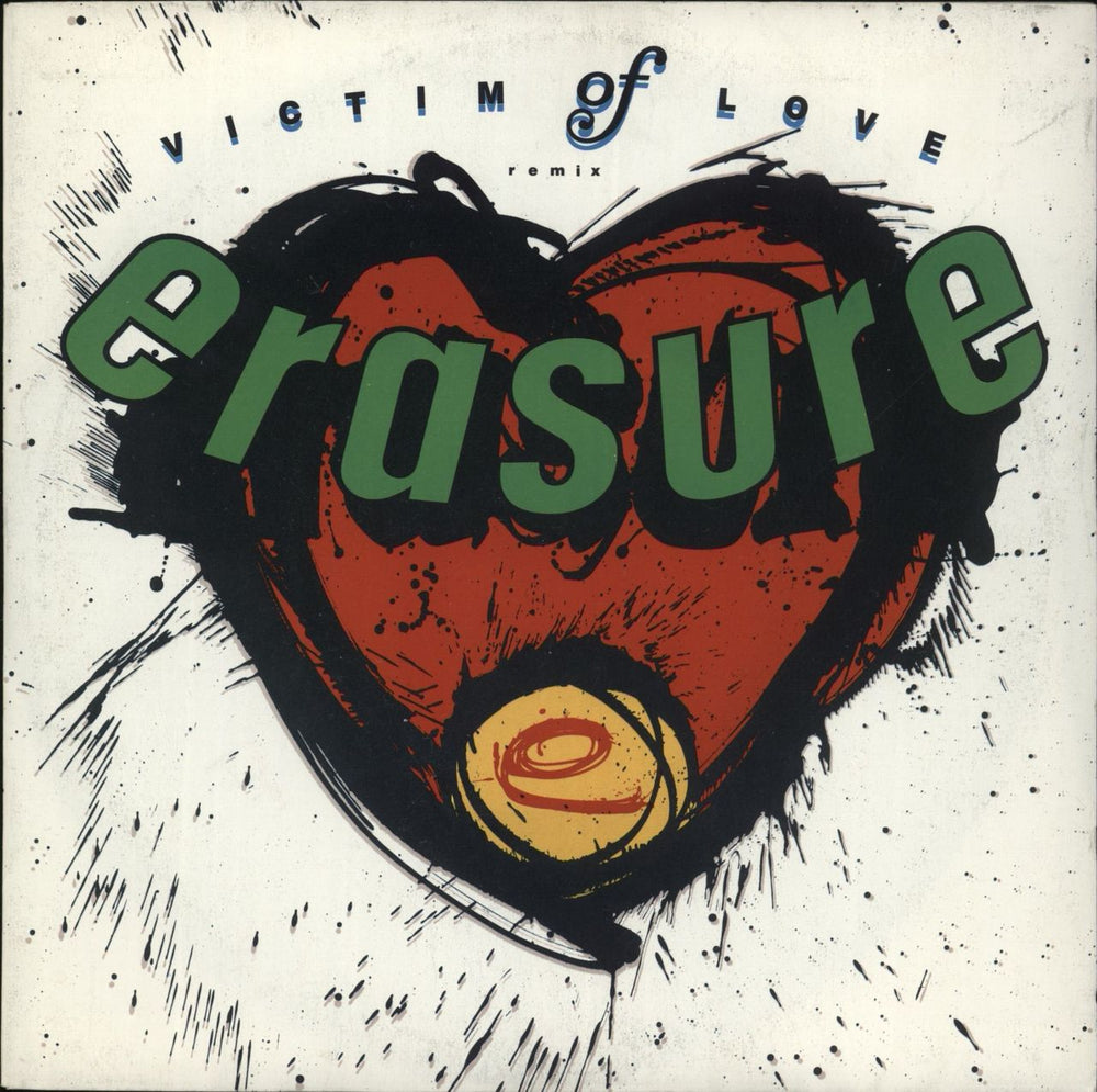 Erasure Victim Of Love - Juke Box - P/S UK 7" vinyl single (7 inch record / 45) MUTE61