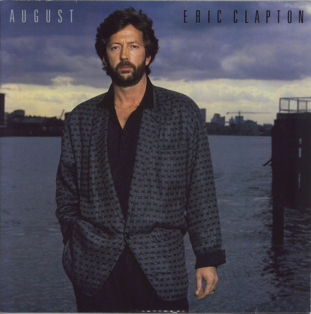 Eric Clapton August UK vinyl LP album (LP record) WX71