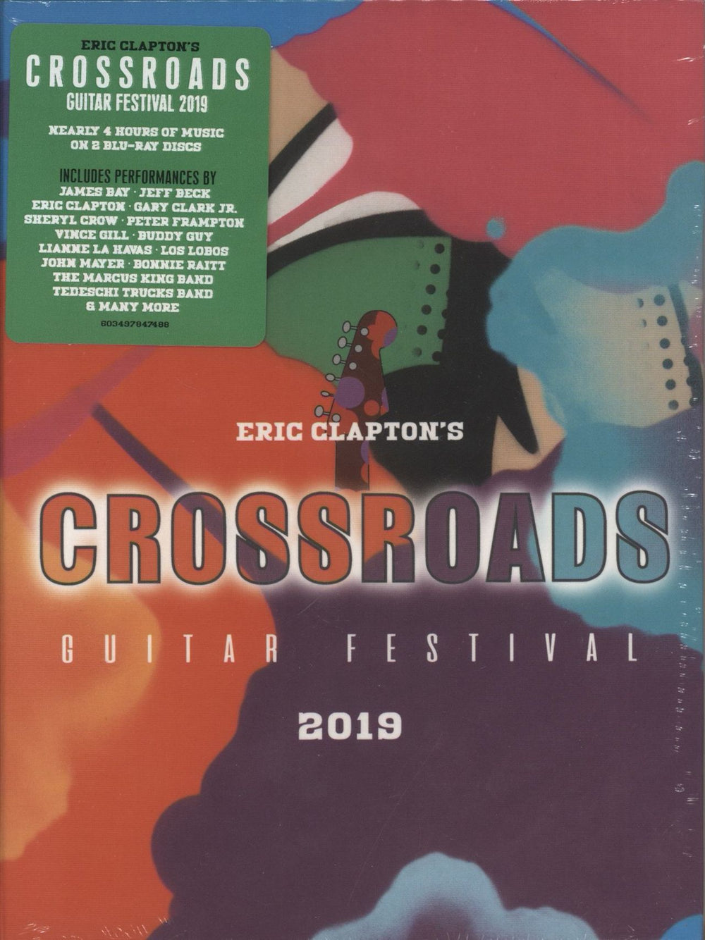 Eric Clapton Crossroads Guitar Festival 2019 - Sealed German Blu Ray DVD 603497847488