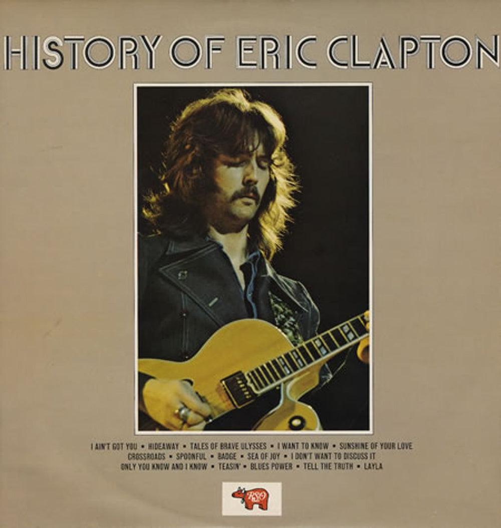 Eric Clapton History Of Eric Clapton UK 2-LP vinyl record set (Double LP Album) 2671107