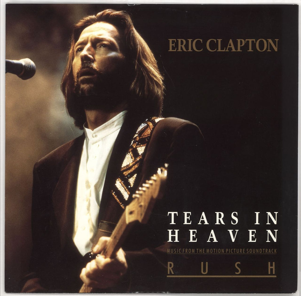 Eric Clapton Tears In Heaven - EX UK 12" vinyl single (12 inch record / Maxi-single) W0081T