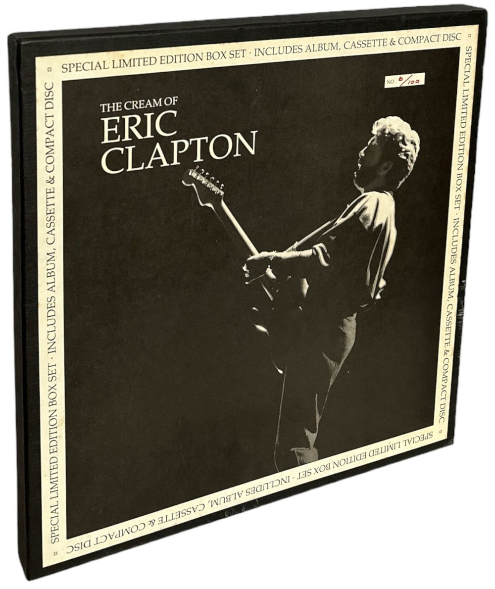 Eric Clapton The Cream Of Eric Clapton UK Promo box set PROMO BOX