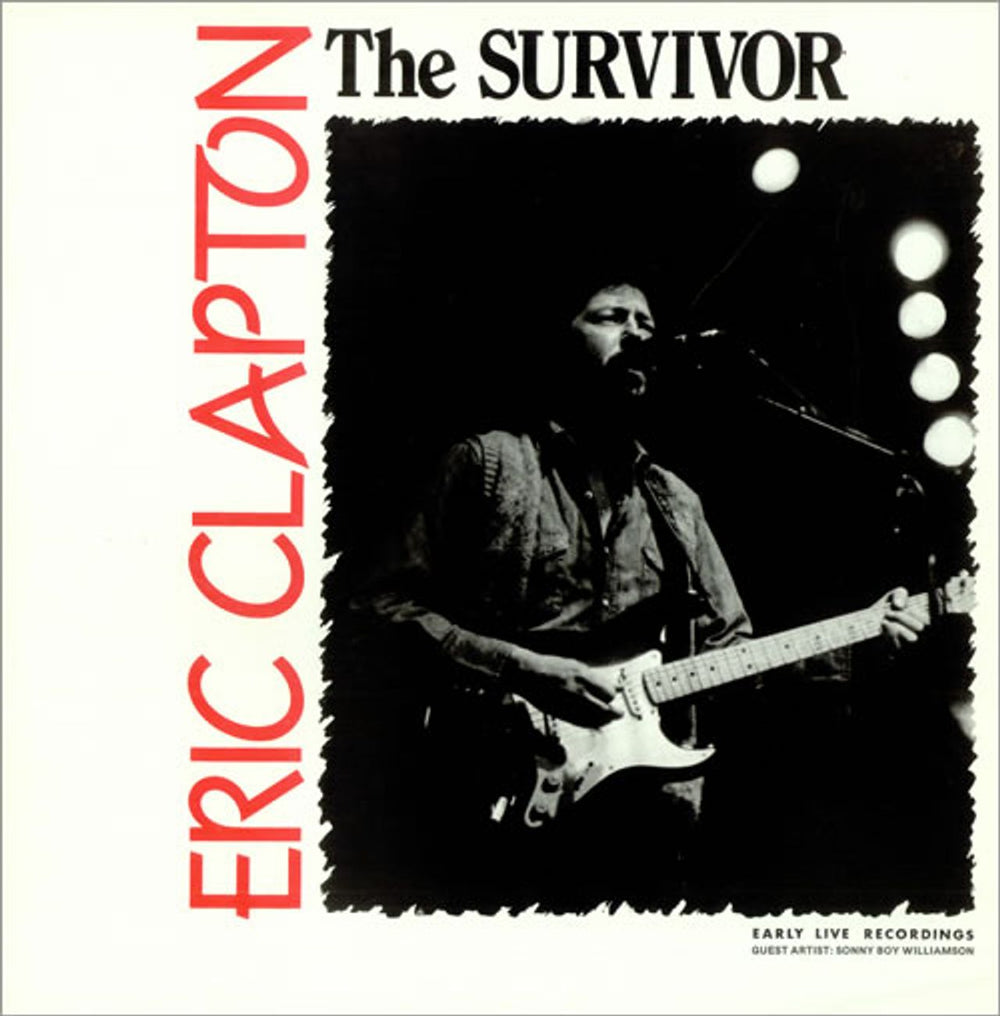 Eric Clapton The Survivor UK vinyl LP album (LP record) THBL013