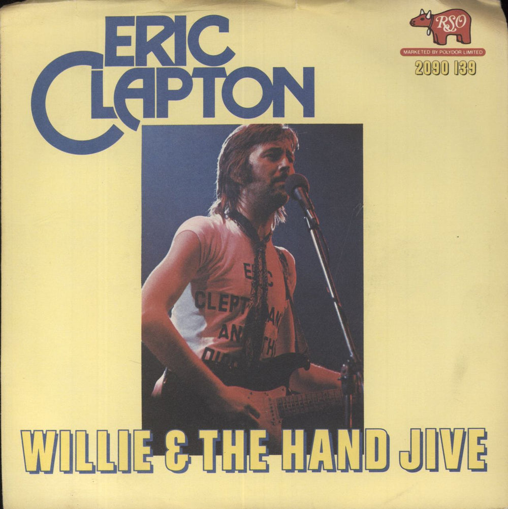 Eric Clapton Willie & The Hand Jive - Picture Sleeve UK 7" vinyl single (7 inch record / 45) 2090139