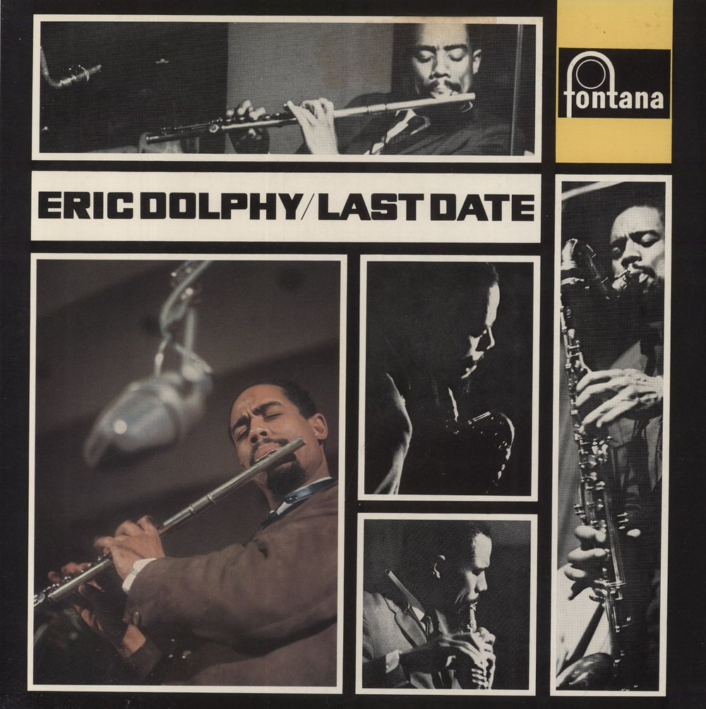 Eric Dolphy Last Date Japanese Promo vinyl LP album (LP record) 195J-20