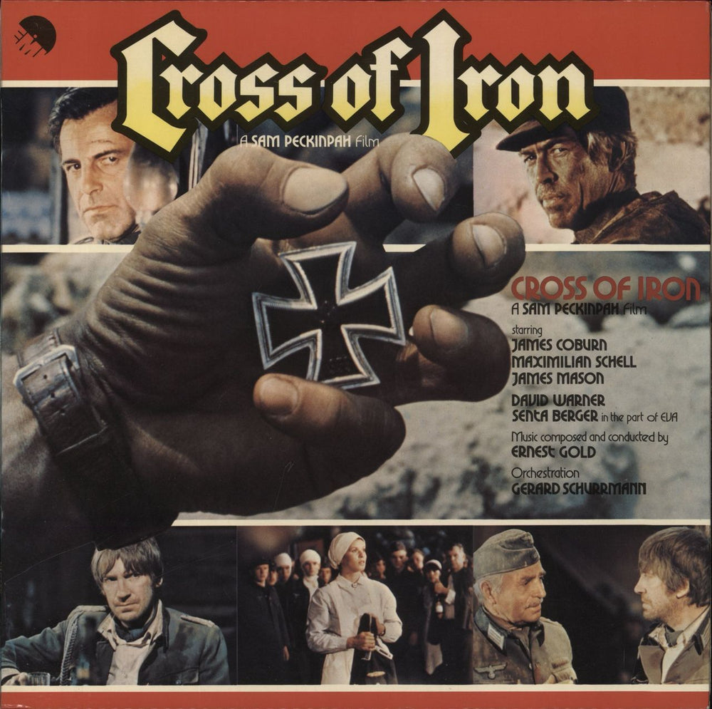 Ernest Gold Cross Of Iron UK vinyl LP album (LP record) EMA782