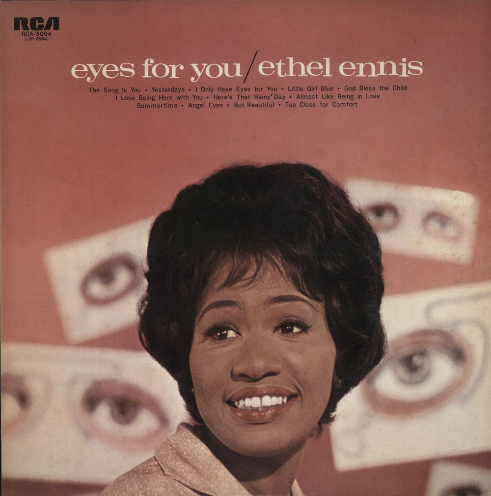Ethel Ennis Eyes For You Japanese Promo vinyl LP album (LP record) RCA-5094