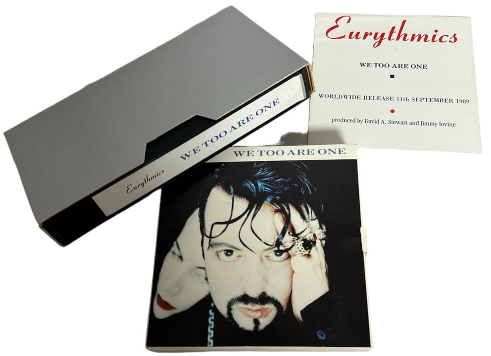 Eurythmics We Too Are One - Complete UK Promo box set EURBXWE38005