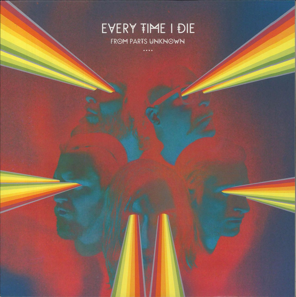 Every Time I Die From Parts Unknown - Yellow Vinyl UK vinyl LP album (LP record) 7328-1