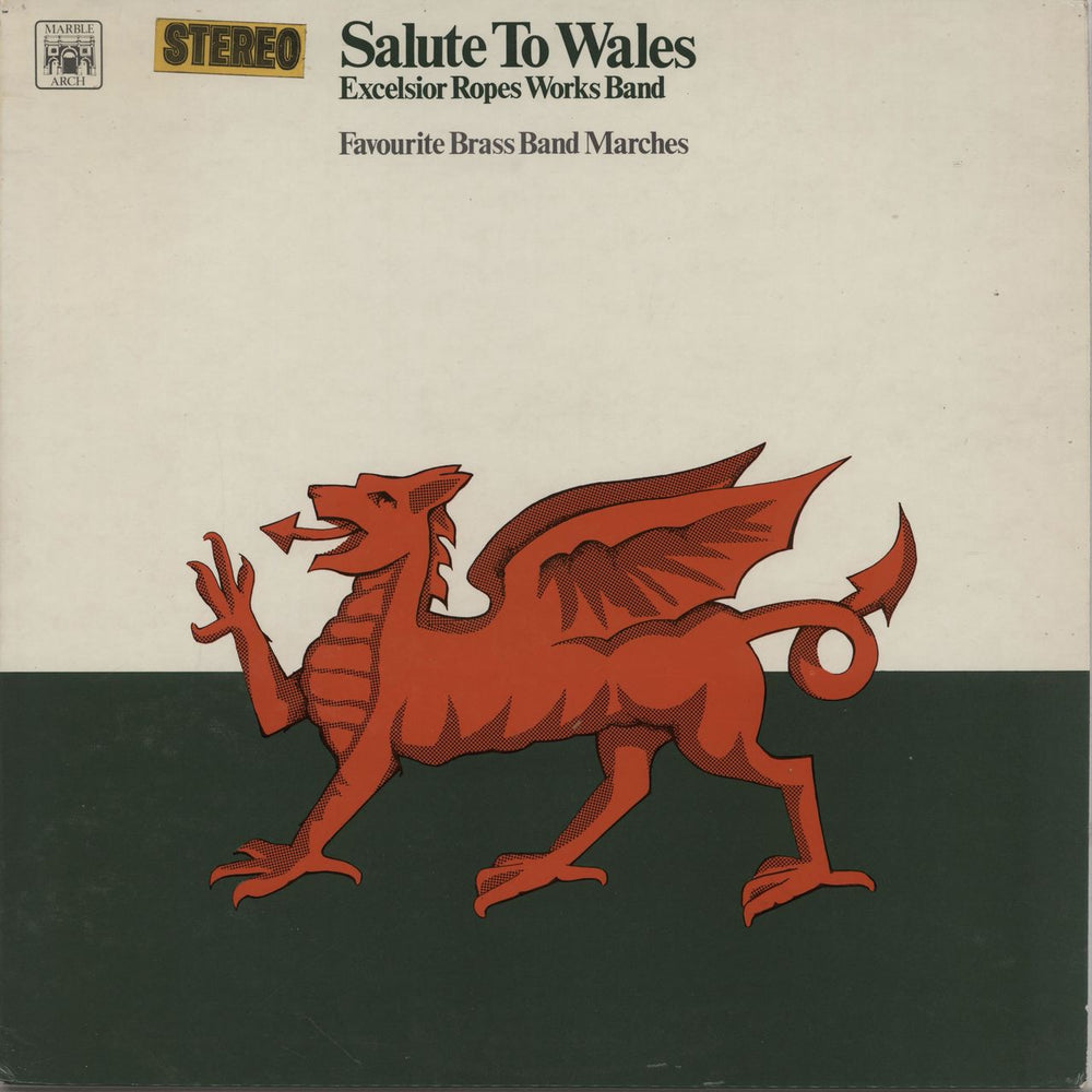 Excelsior Ropes Works Band Salute To Wales UK vinyl LP album (LP record) MALS1139