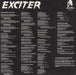 Exciter Unveiling The Wicked UK vinyl LP album (LP record) 1986